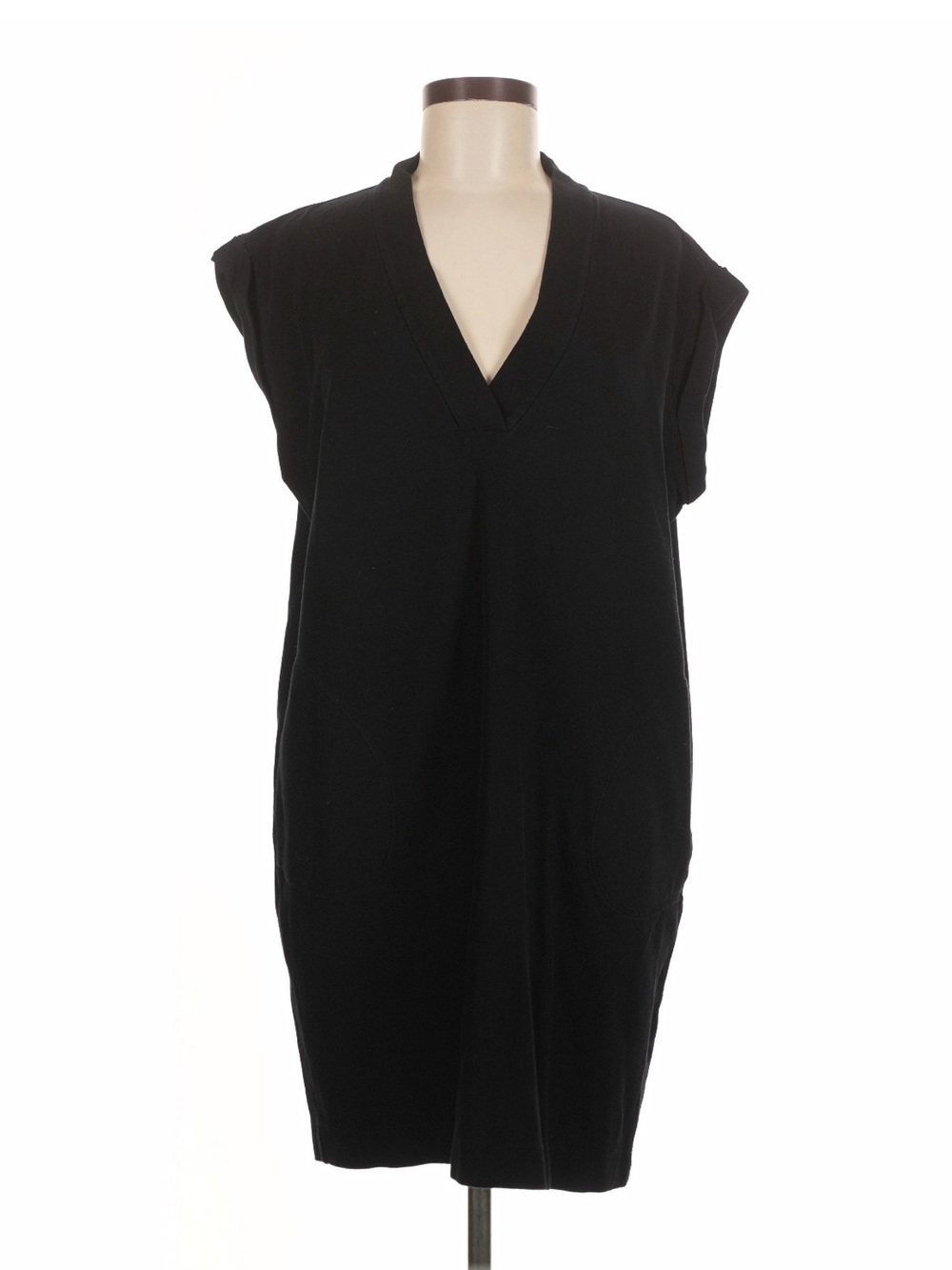 ATM Anthony Thomas Melillo Black Women's Cotton Dress